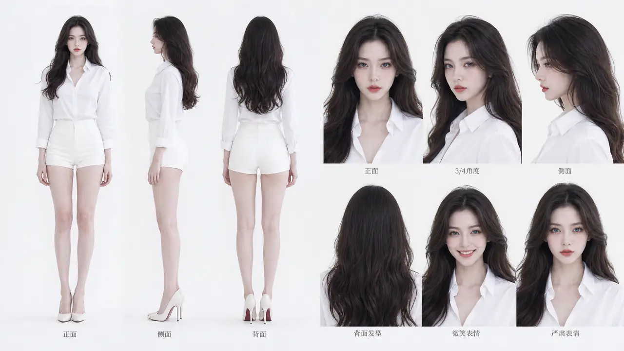 《The party》欢喜特工|女主三视图 v2