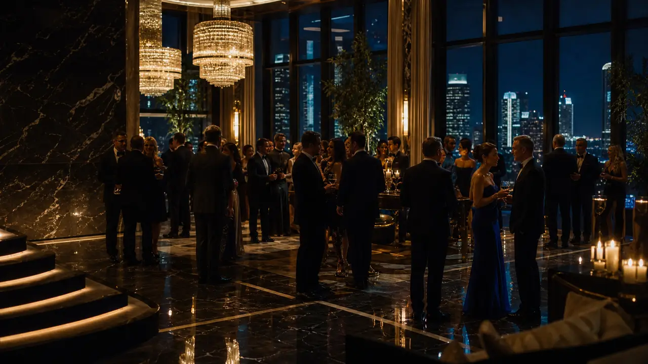《The party》欢喜特工|聚会场景-豪华派对
