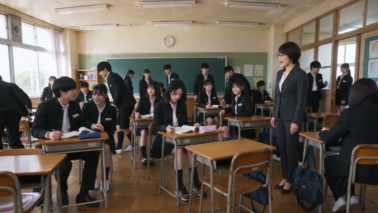 我东北丫头在日本我还能让你欺负了?《东北子涵整治日本高中》｜视频节点 1