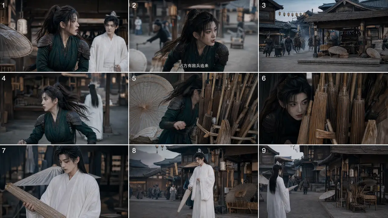 古风短剧《伞中仙》｜图片节点 59