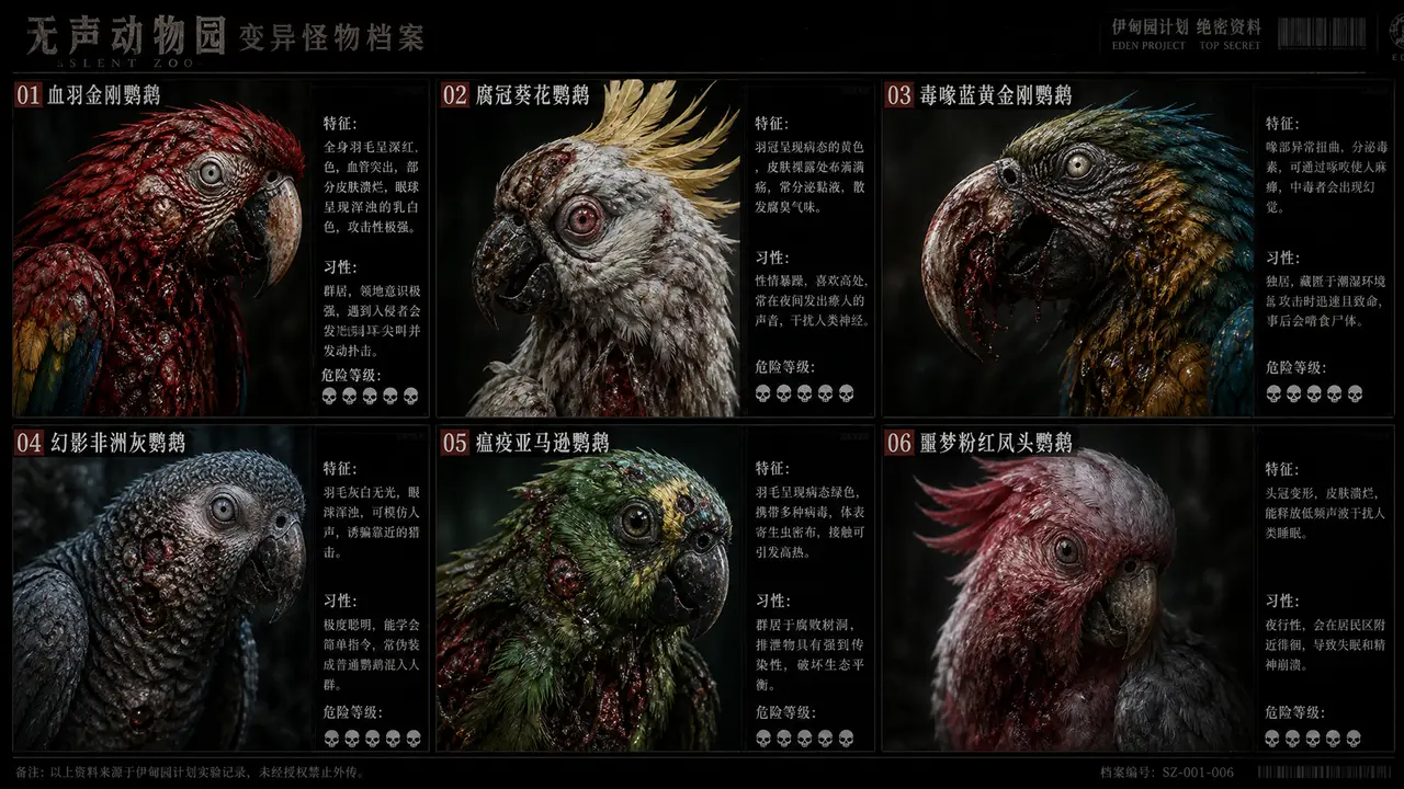 《无声动物园》完整短剧工作流｜图片节点 75
