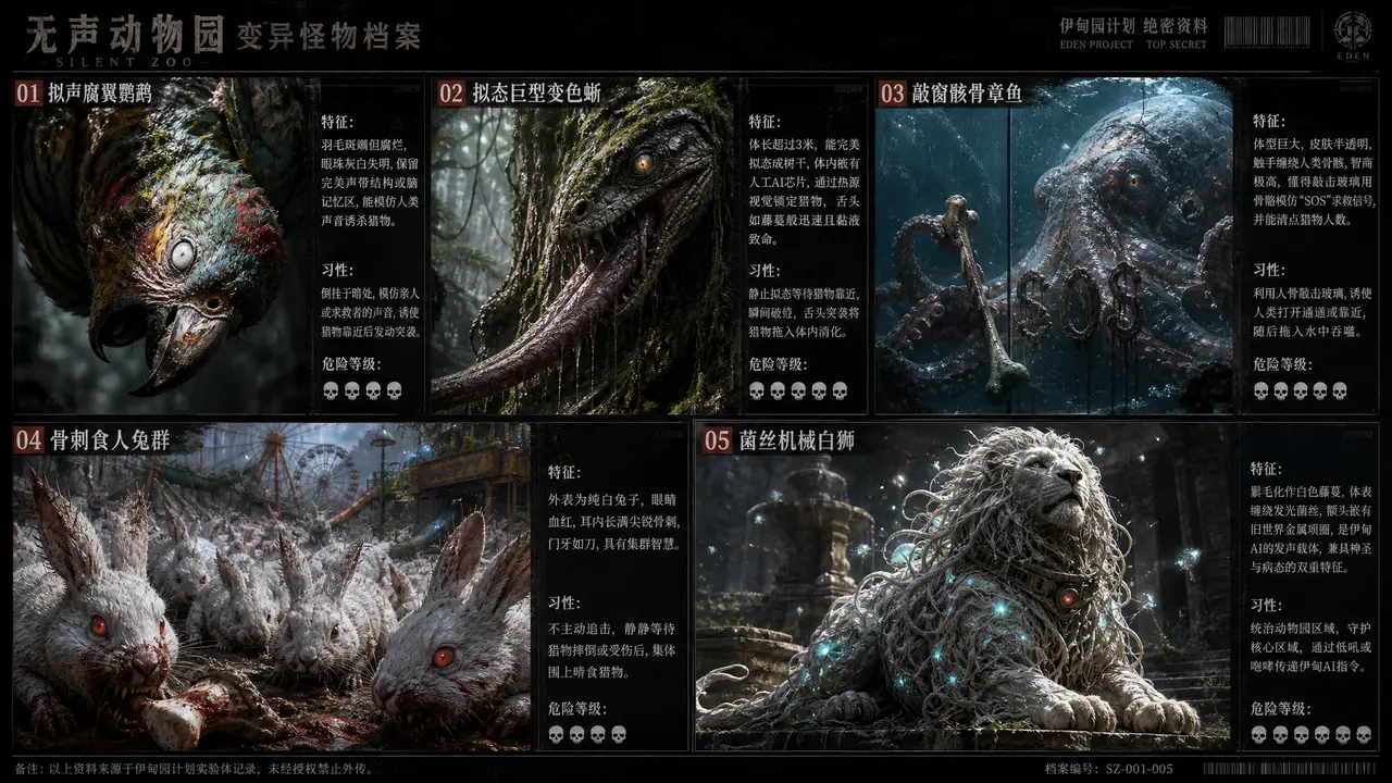 《无声动物园》完整短剧工作流｜图片节点 20 - 副本