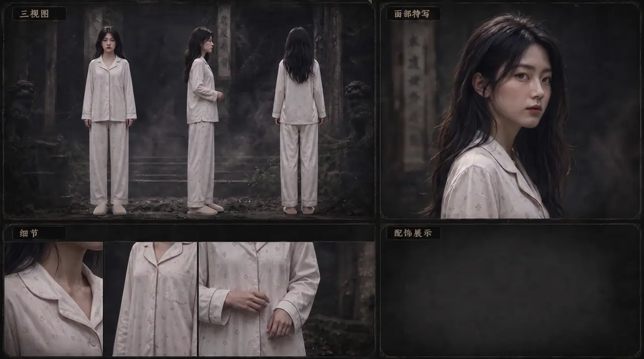 AIGC 微恐短片｜【红衿锢・第3话】｜图片节点 3 - 副本