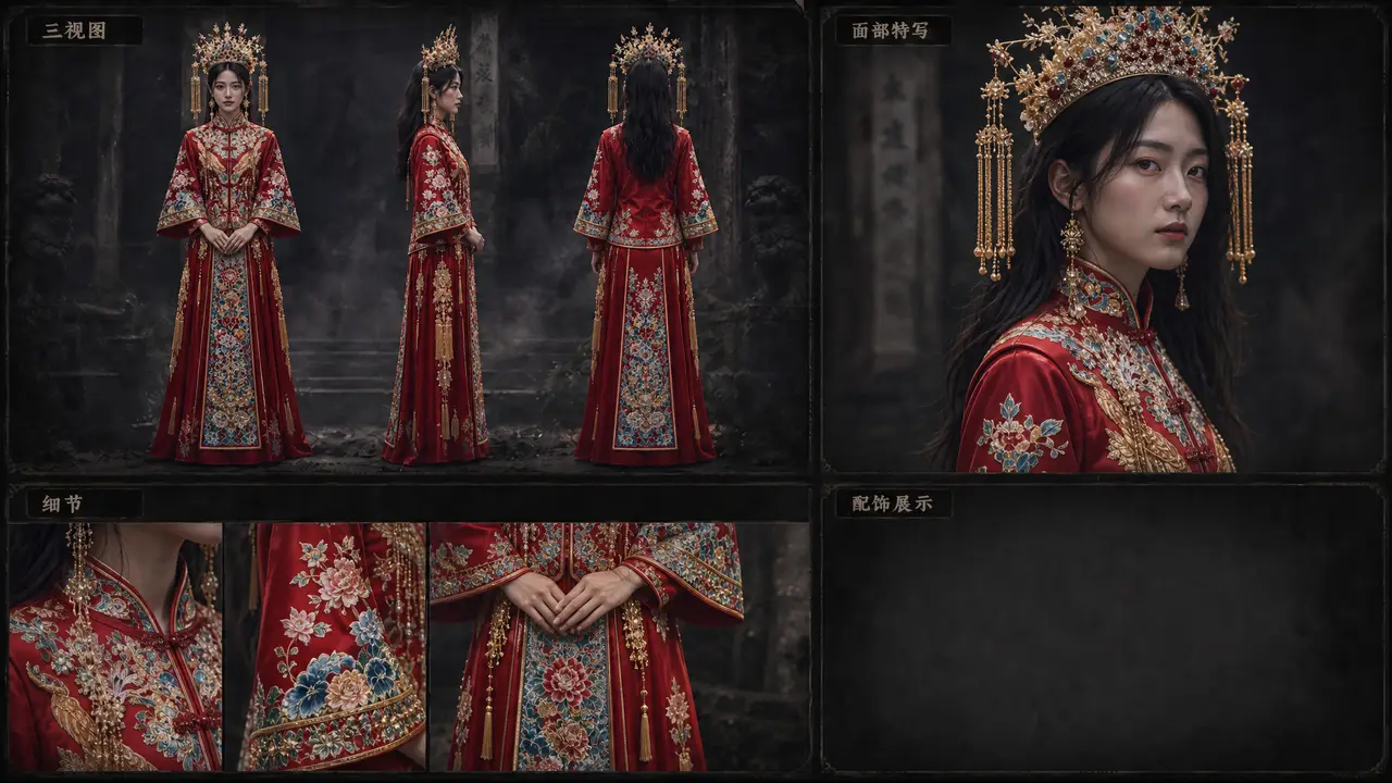 AIGC 微恐短片｜【红衿锢・第3话】｜图片节点 8 - 副本