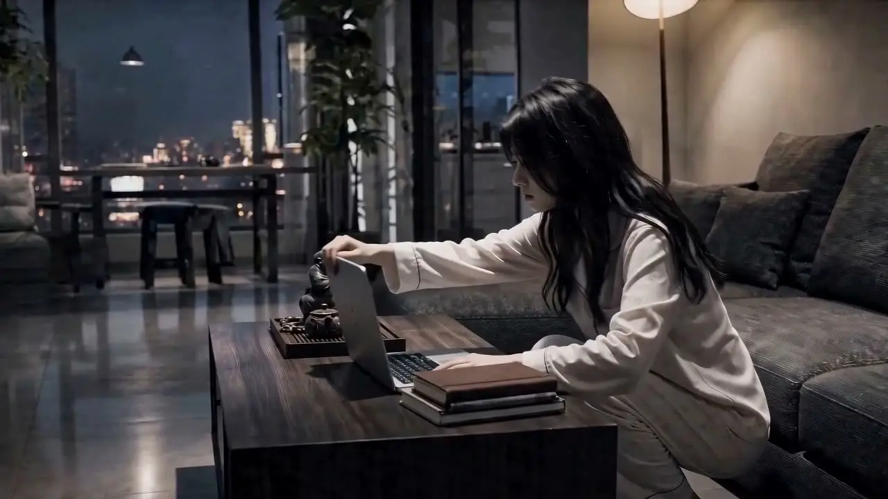 AIGC 微恐短片｜【红衿锢・第3话】｜shot04-0101 - 副本