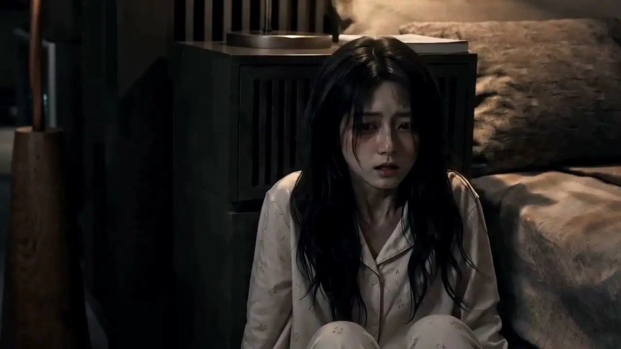 AIGC 微恐短片｜【红衿锢・第3话】｜shot03-03