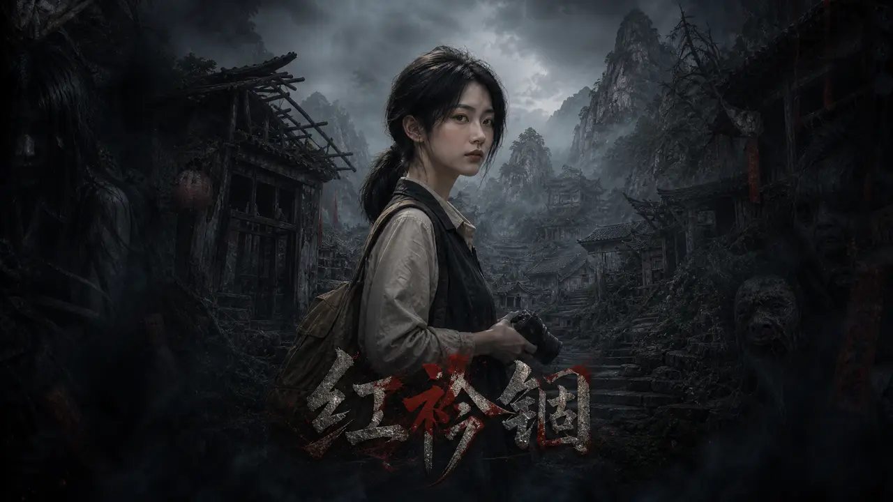 AIGC 微恐短片｜【红衿锢・第1话】｜图片节点 9