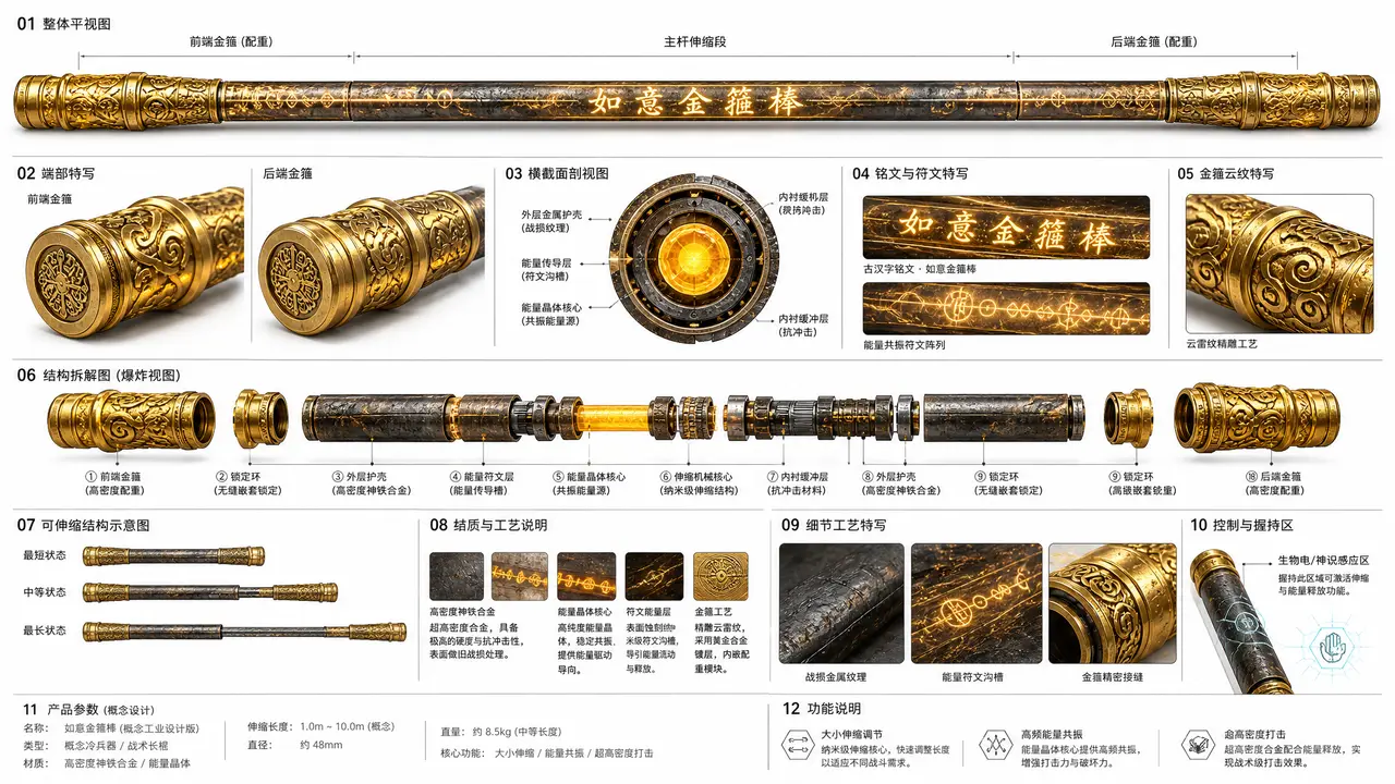罗刹海市|产品设定图