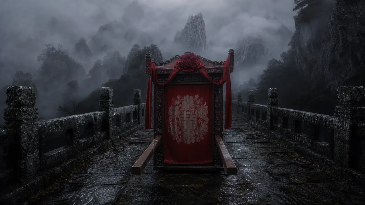 AIGC 微恐短片｜【红衿锢・第4话】｜图片节点 2