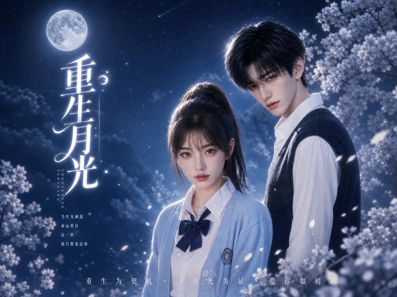 自制小短剧《重生拯救白月光》第一集｜图片节点 12
