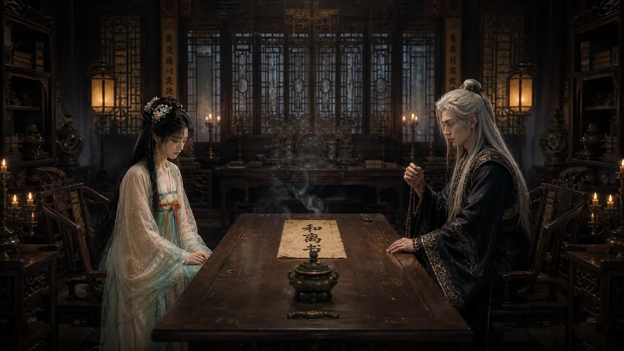 古风短剧《读心王爷影后要和离》创作全流程丨含封面工作流|分镜 #1