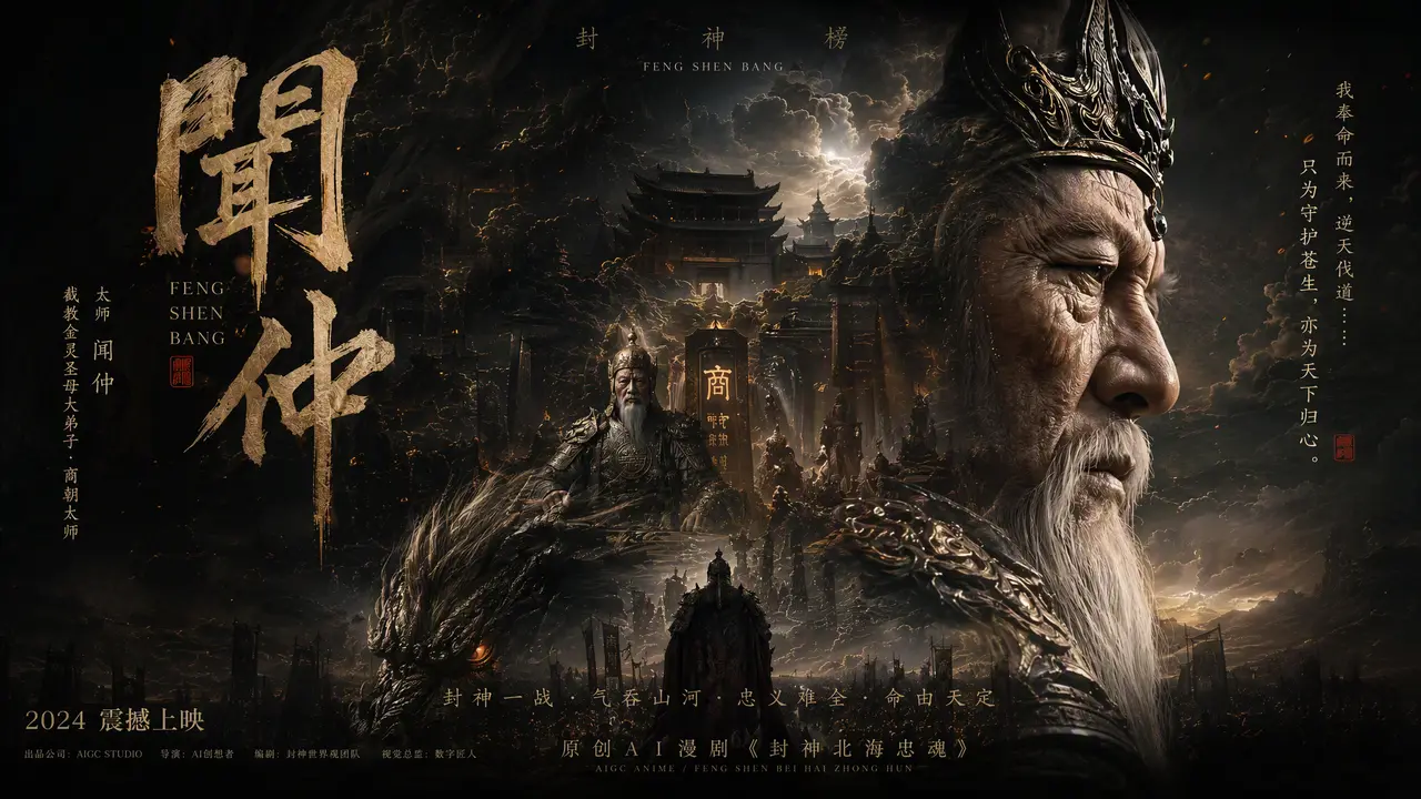 封神-闻仲北海