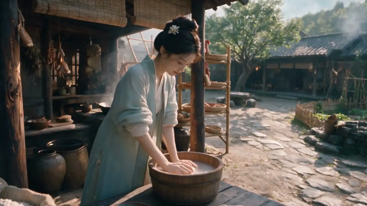 辣条厂女总穿越古代做辣条｜视频节点 5 - 副本