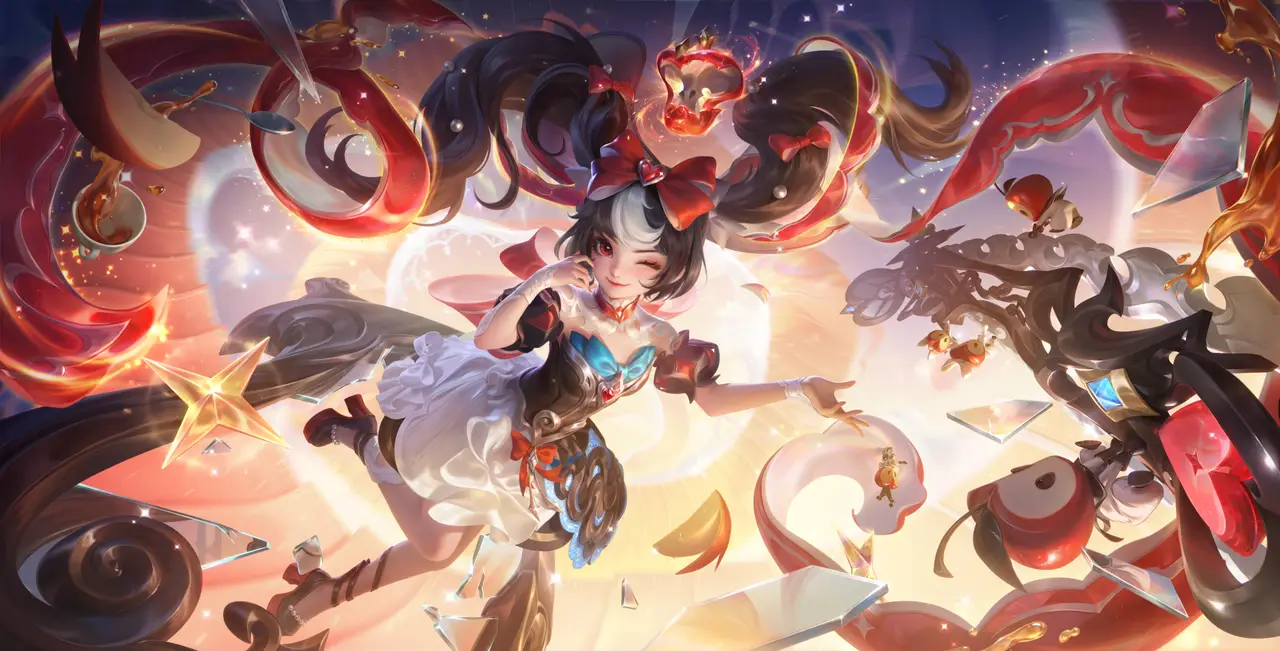 王者荣耀番外|安琪拉_颠倒童话·魔镜_海报
