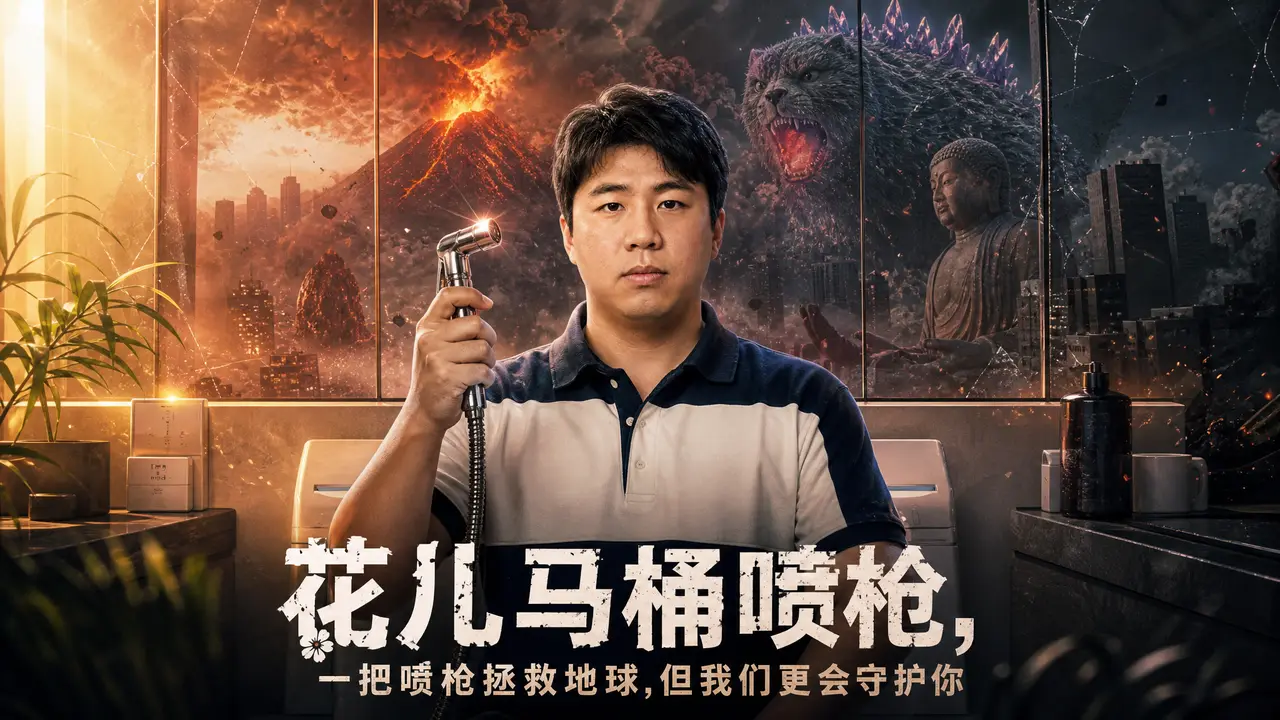 花儿马桶喷枪