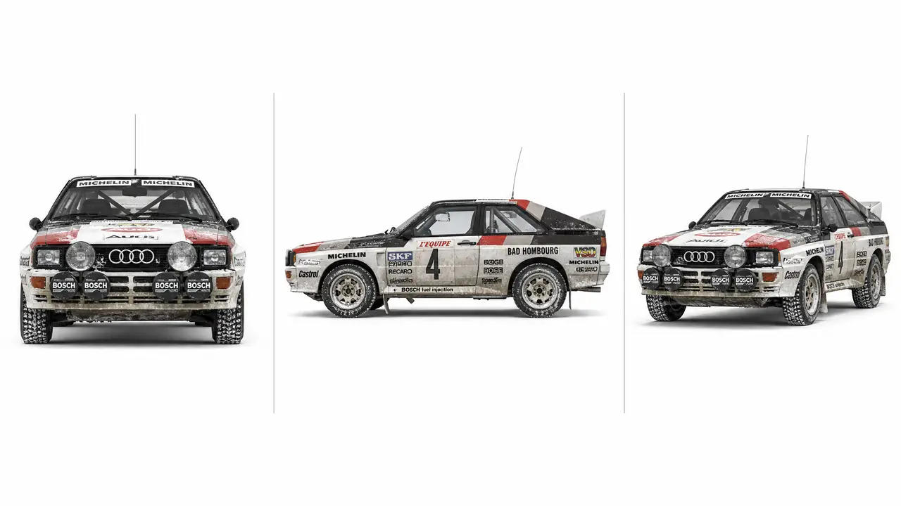 奥迪 RS6 Avant《The Same Arc》|P002 Audi quattro A2 赛车产品三视图