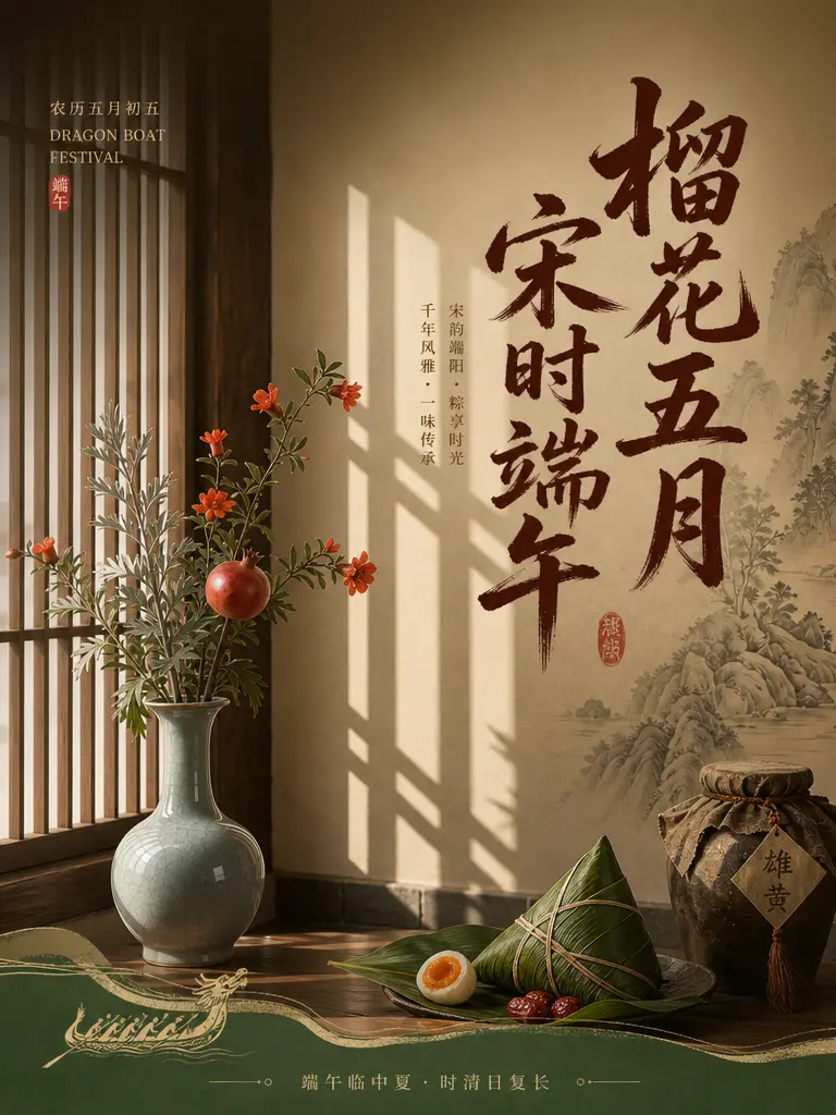 榴花五月 · 宋时端午｜图片节点 2