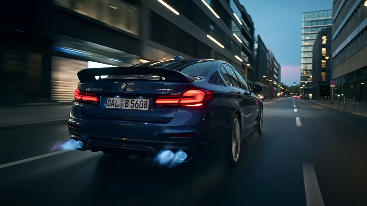 AICG 宝马 ALPINA 5系样片｜视频节点 8