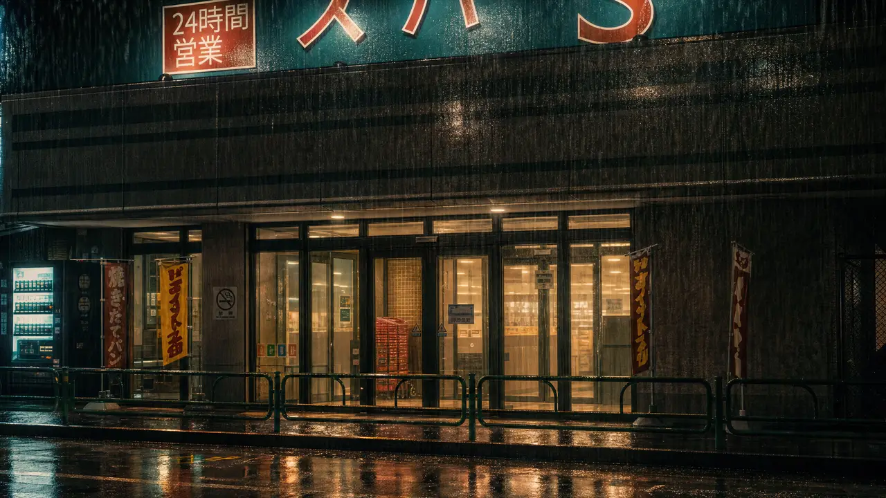雨中陪一根🚬【在超市后门吞云吐雾的二人-真人版】｜图片节点 14 - 副本
