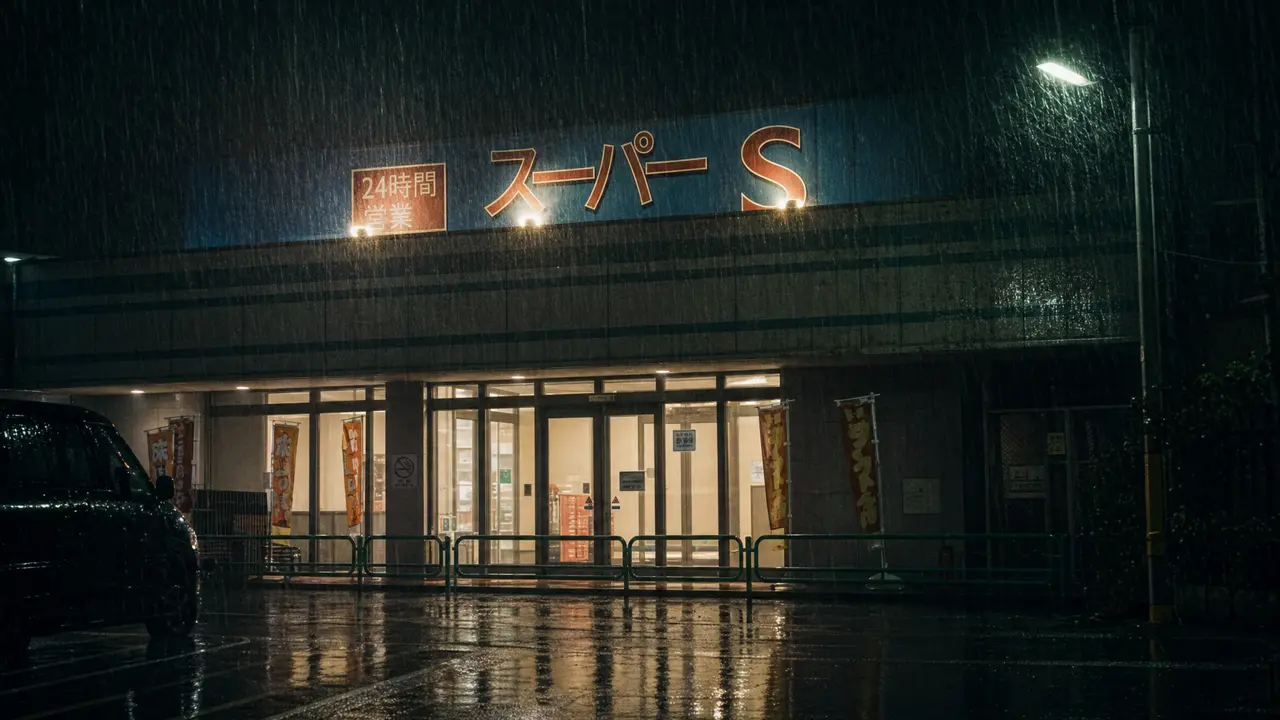 雨中陪一根🚬【在超市后门吞云吐雾的二人-真人版】｜图片节点 13 - 副本