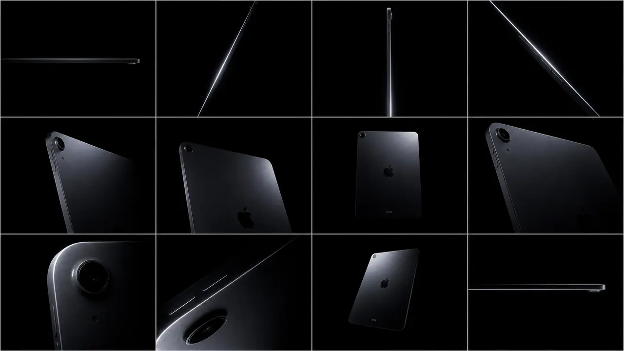 《 iPad air 》 纯黑极客风产品展示｜图片节点 3