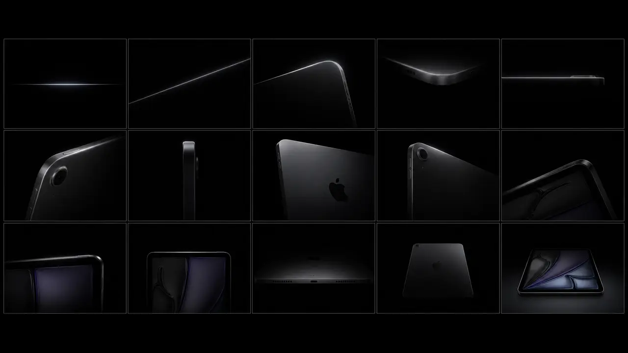 《 iPad air 》 纯黑极客风产品展示｜图片节点 3 - 副本