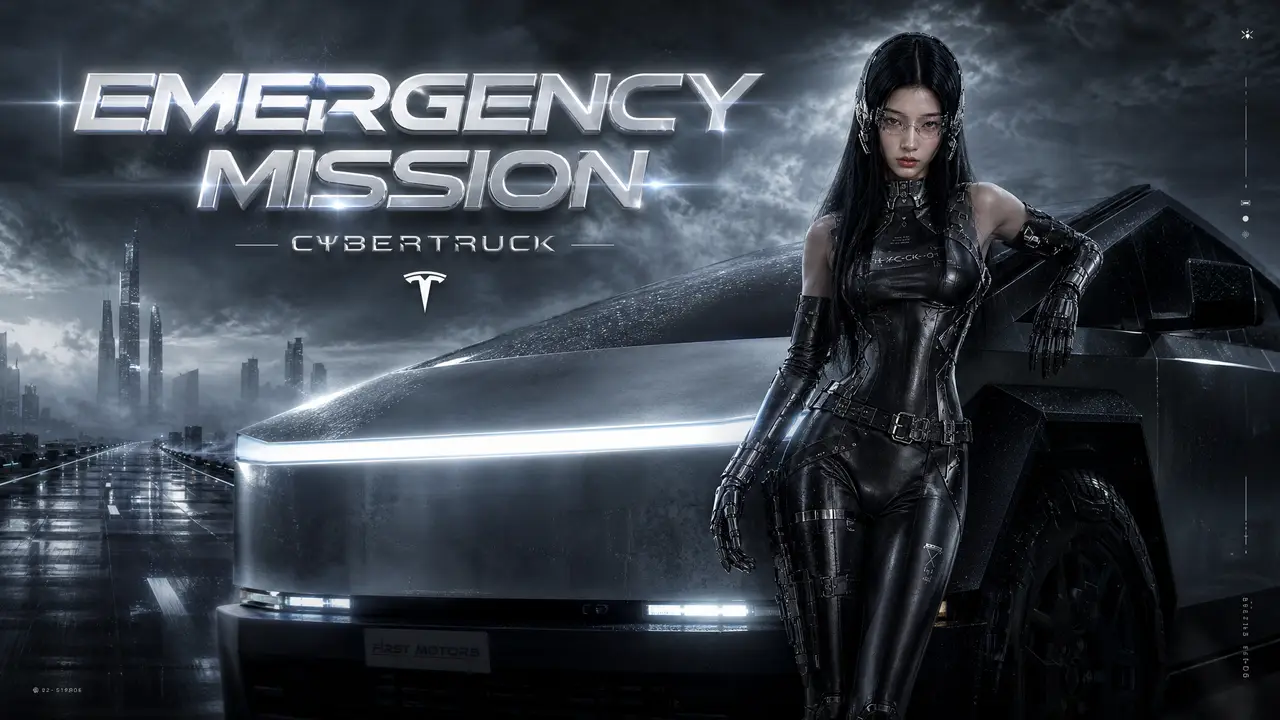 【特斯拉Cybertruck】AI TVC｜图片节点 8