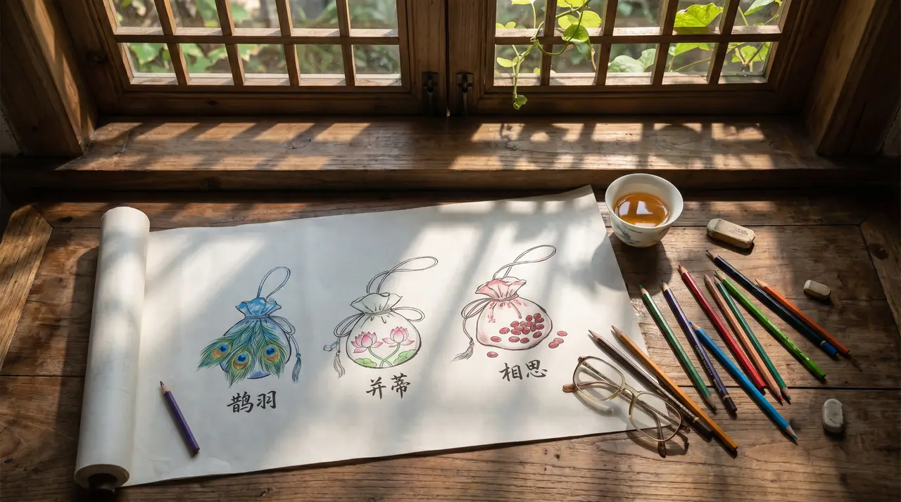 给阿嬷的香囊-非遗潮绣广告｜图片节点 7
