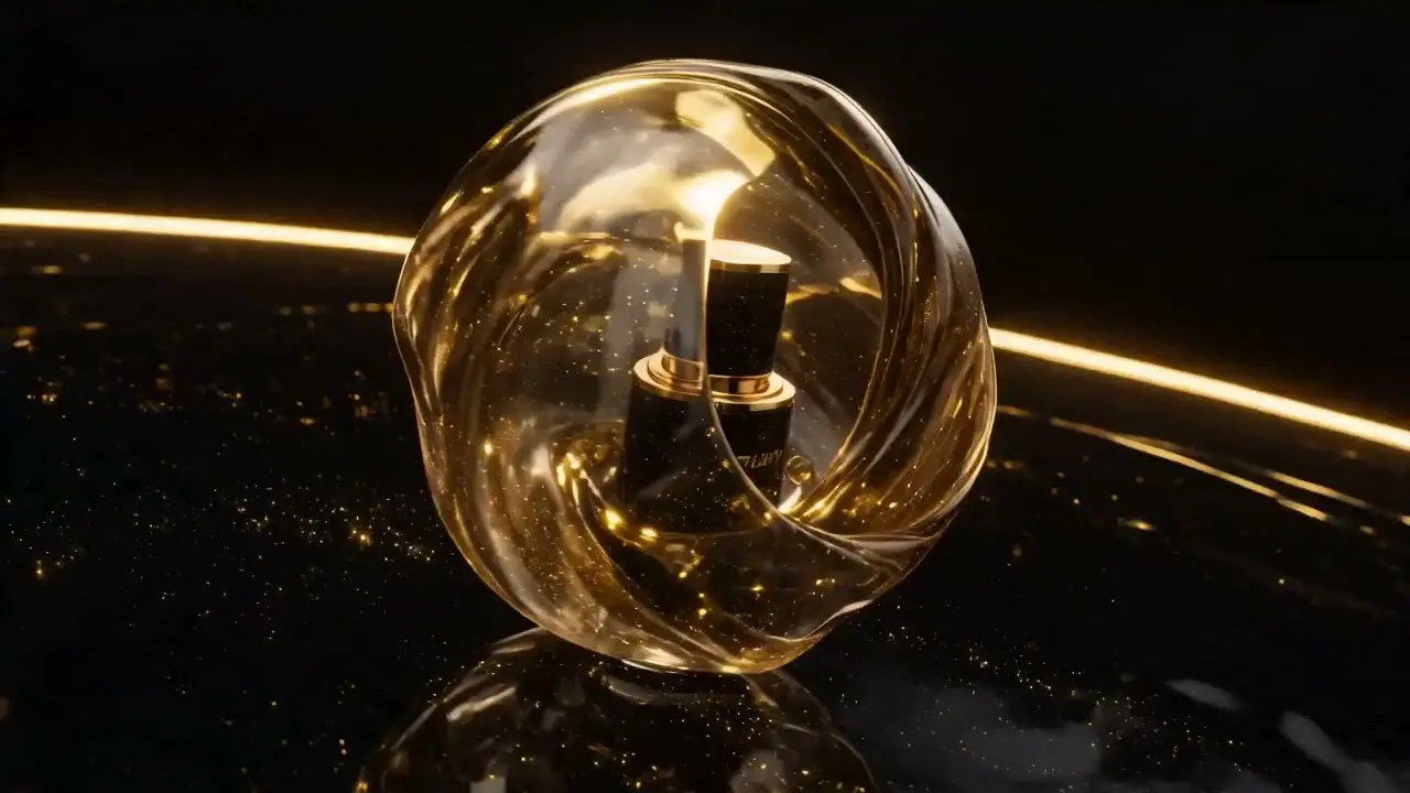 高端黑金奢华风格TVC｜美妆品类｜生成视频