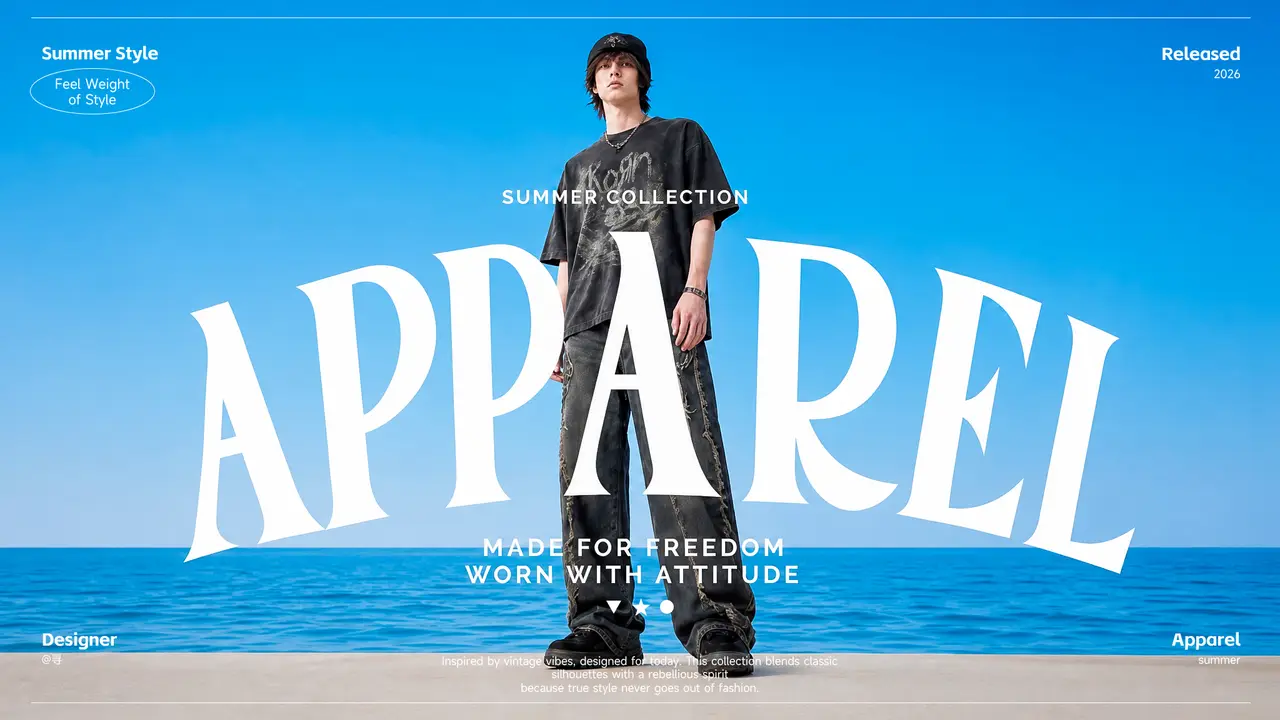 Apparel(夏日氛围男装服饰TVC广告)