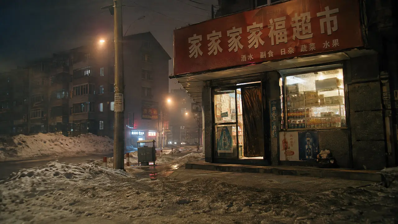 煤城异事:2005｜街角小超市门口