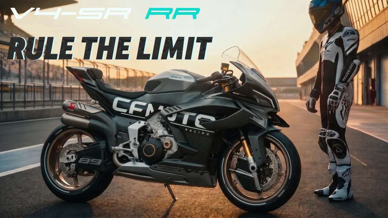 CFMOTO V4SR-RR概念宣传广告