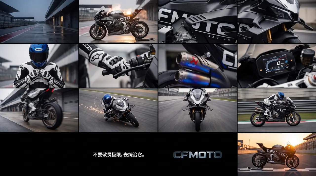 CFMOTO V4SR-RR概念宣传广告｜图片节点 9