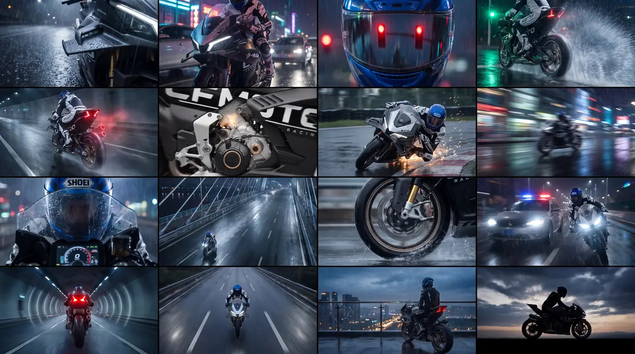 CFMOTO V4SR-RR概念宣传广告｜图片节点 2