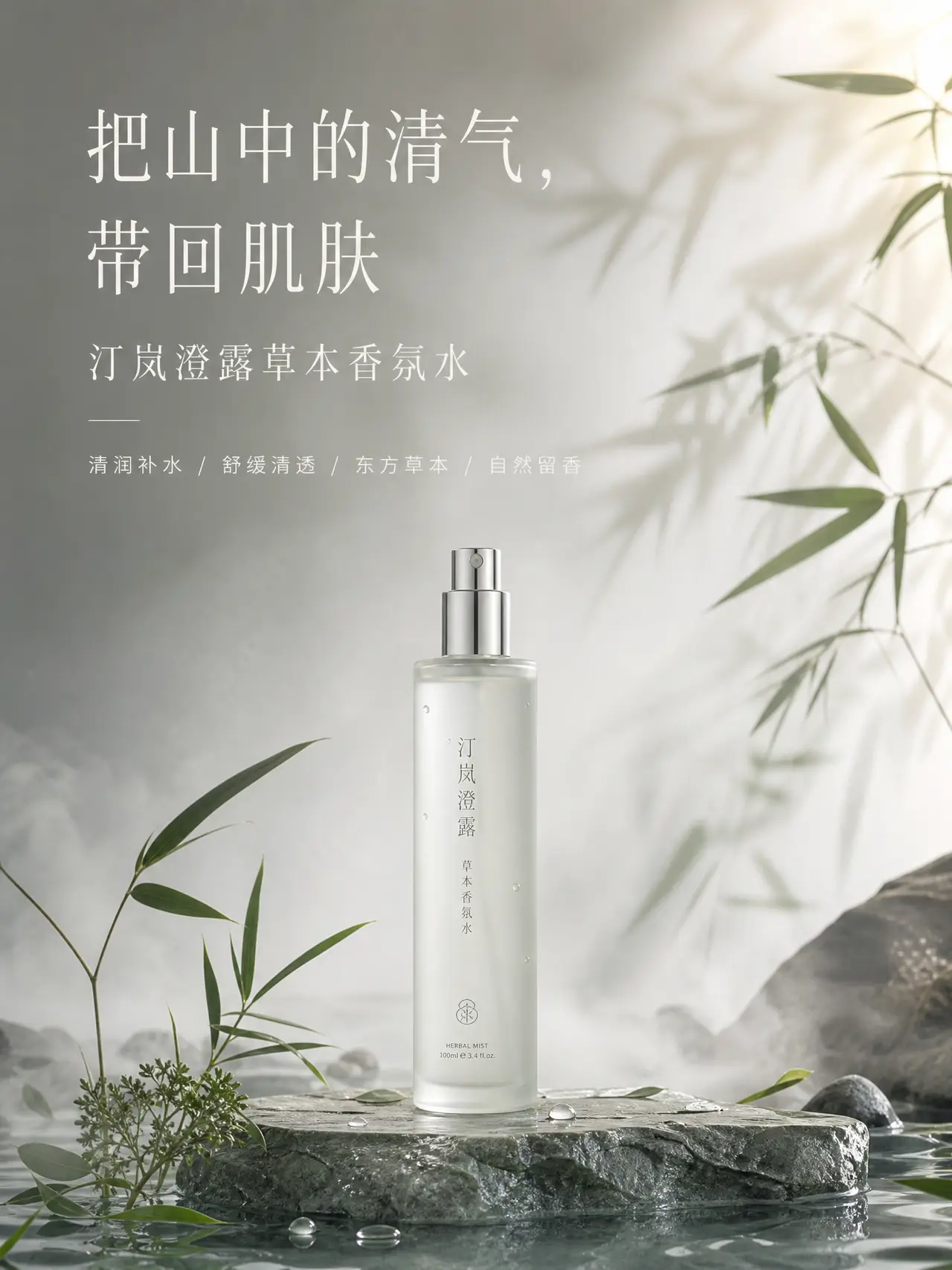 新中式香氛广告视觉｜清润、舒缓、自然留香｜图片节点 3