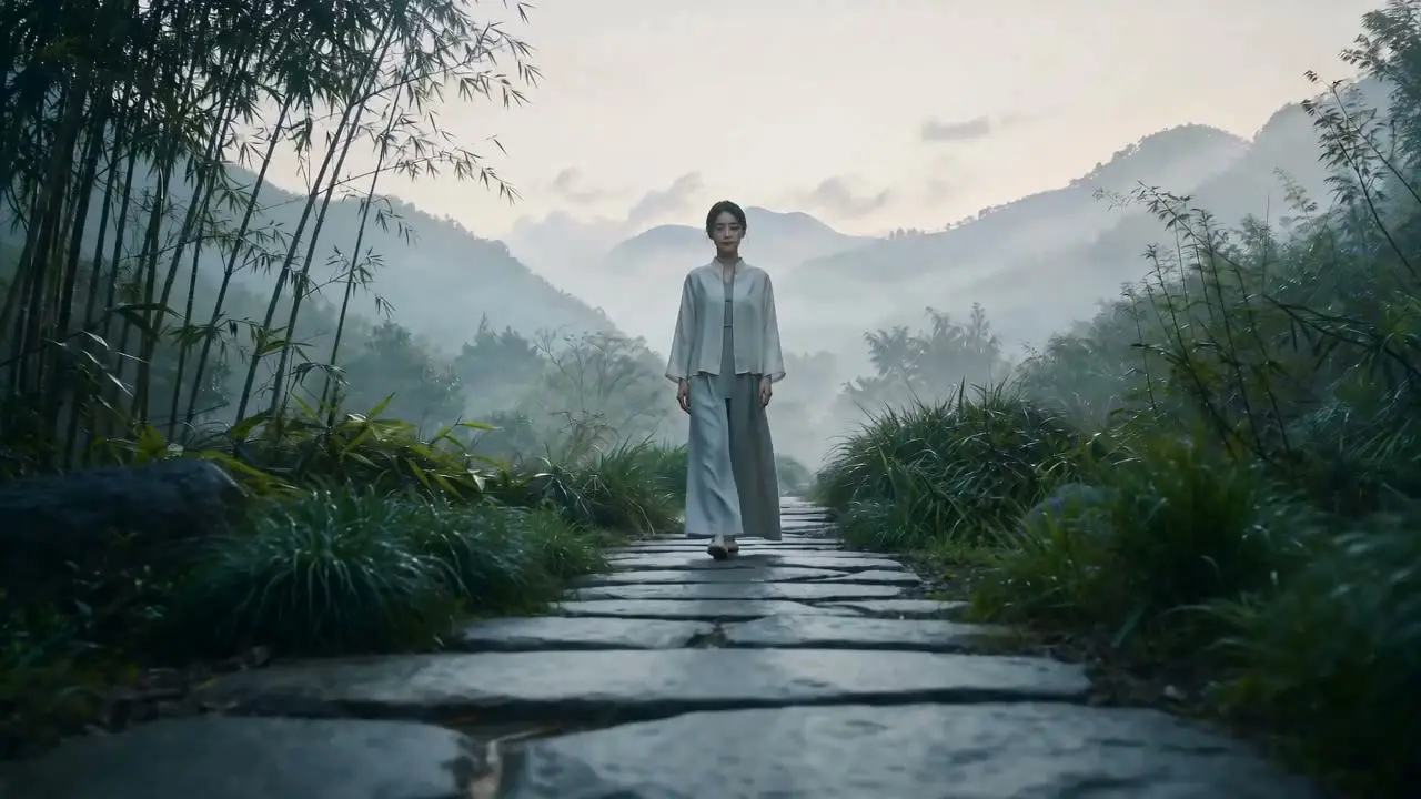 新中式香氛广告视觉｜清润、舒缓、自然留香｜视频节点 20