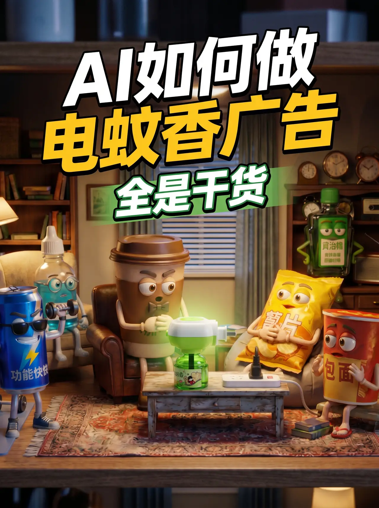 电蚊香广告｜图片节点 23
