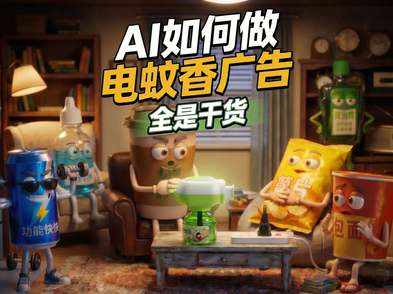 电蚊香广告｜图片节点 25