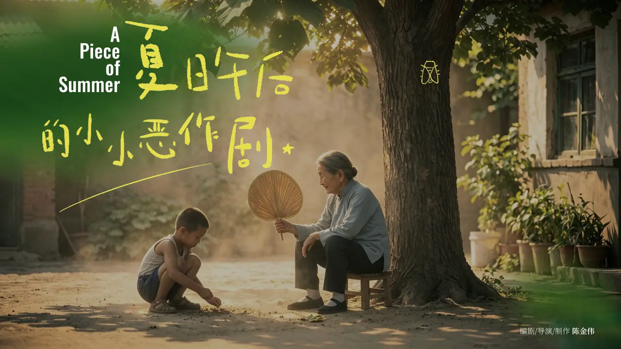 写实情绪氛围短片《夏日午后的小小恶作剧》
