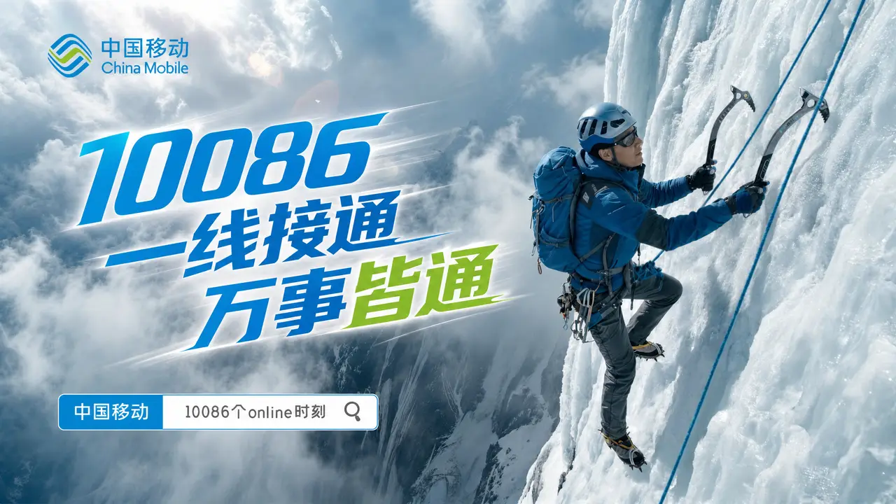 AI广告|10086,一线接通,万事皆通