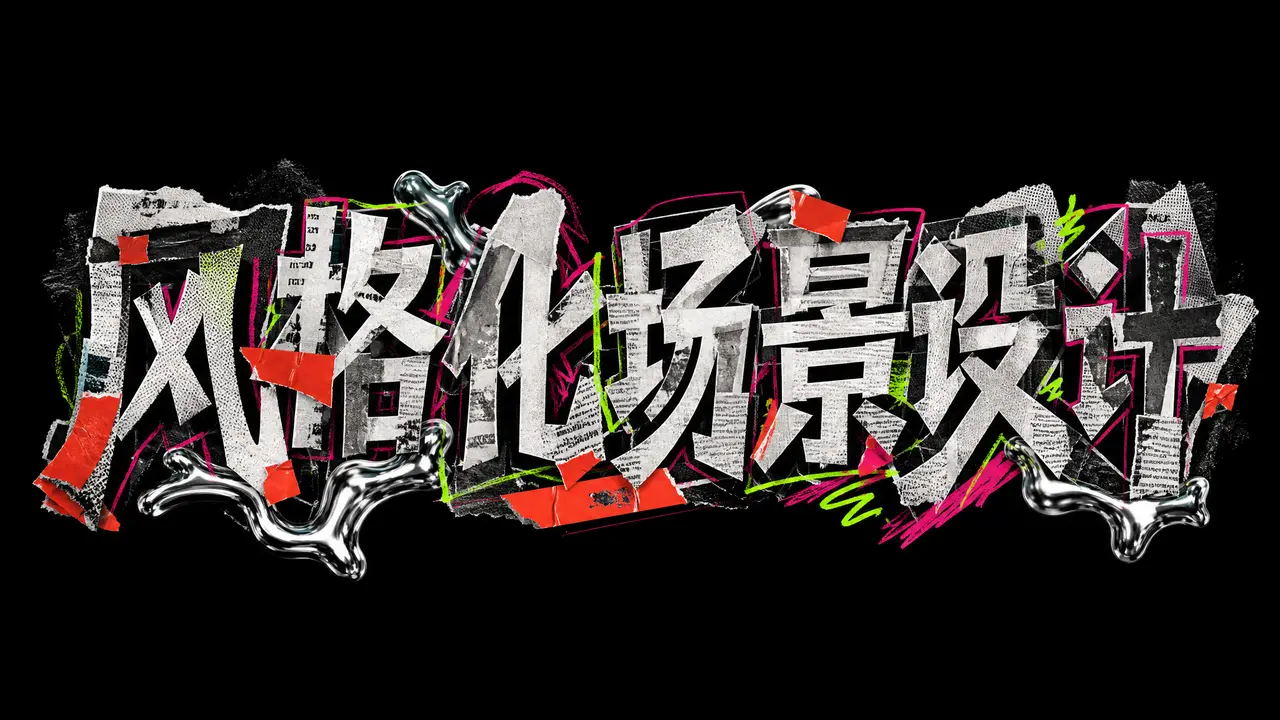 【街头信号】｜潮牌服装TVC｜风格化场景设计