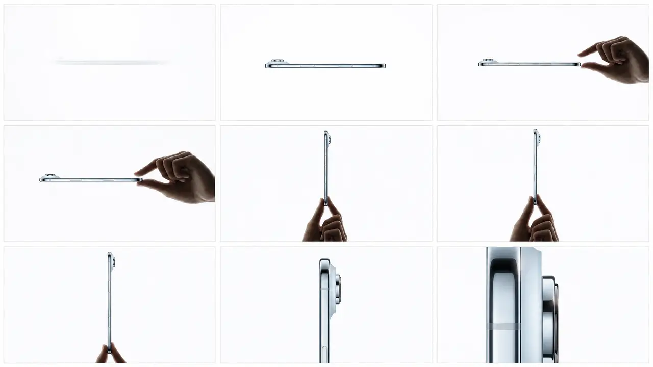 《iPhone air》极简纯净风产品展示｜图片节点 3 - 副本