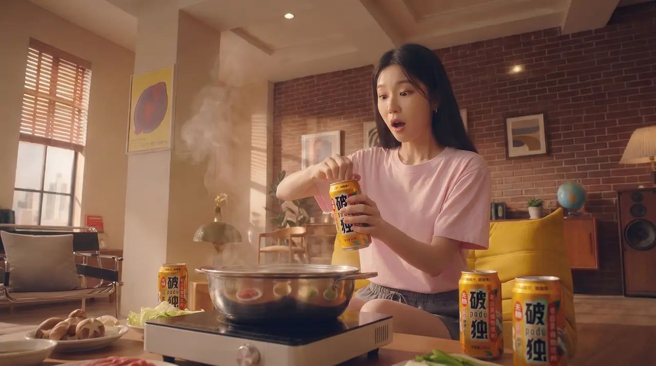 凉茶饮品TVC广告｜图片节点 21