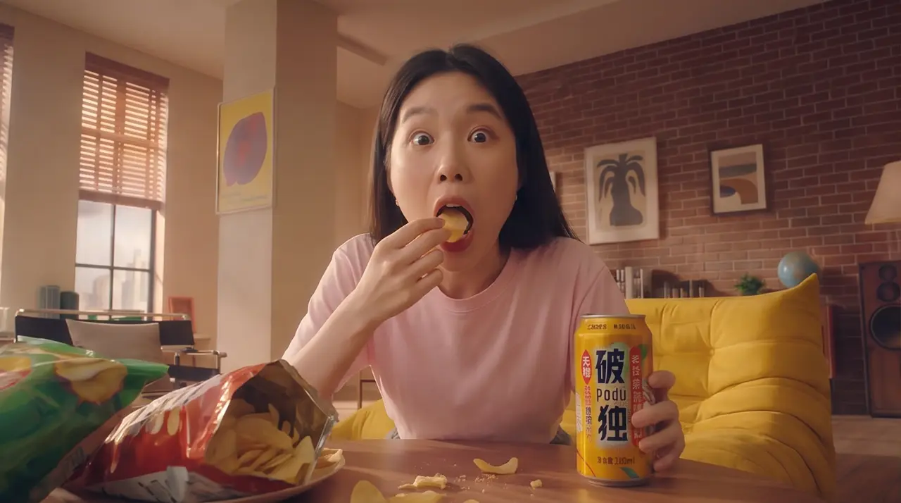 凉茶饮品TVC广告|宫格分镜 1-1