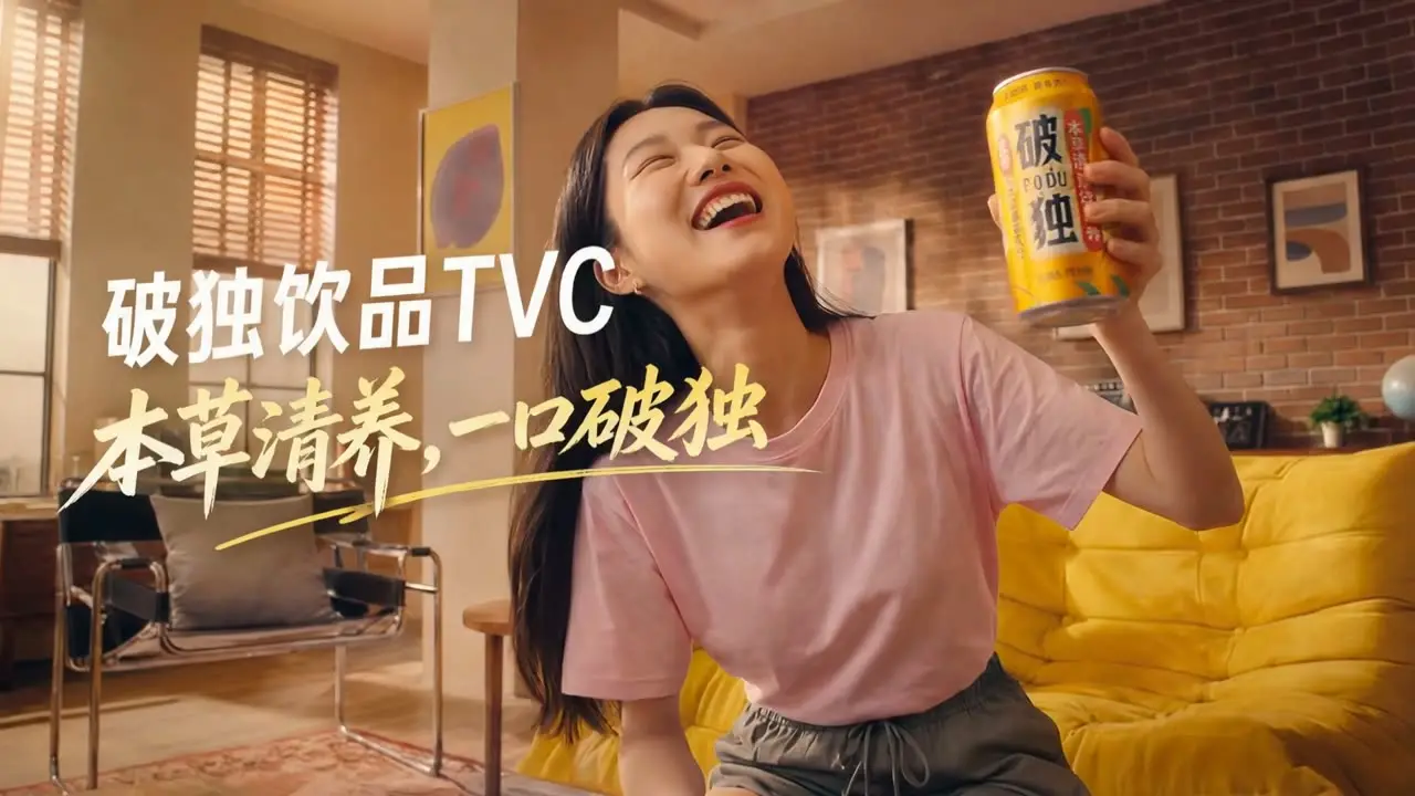 凉茶饮品TVC广告｜视频节点 32