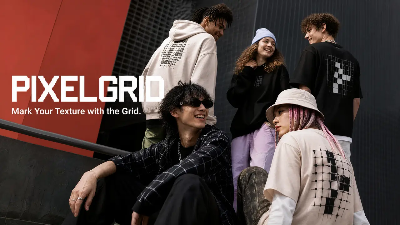 「PIXELGRID」-品牌手机壳广告