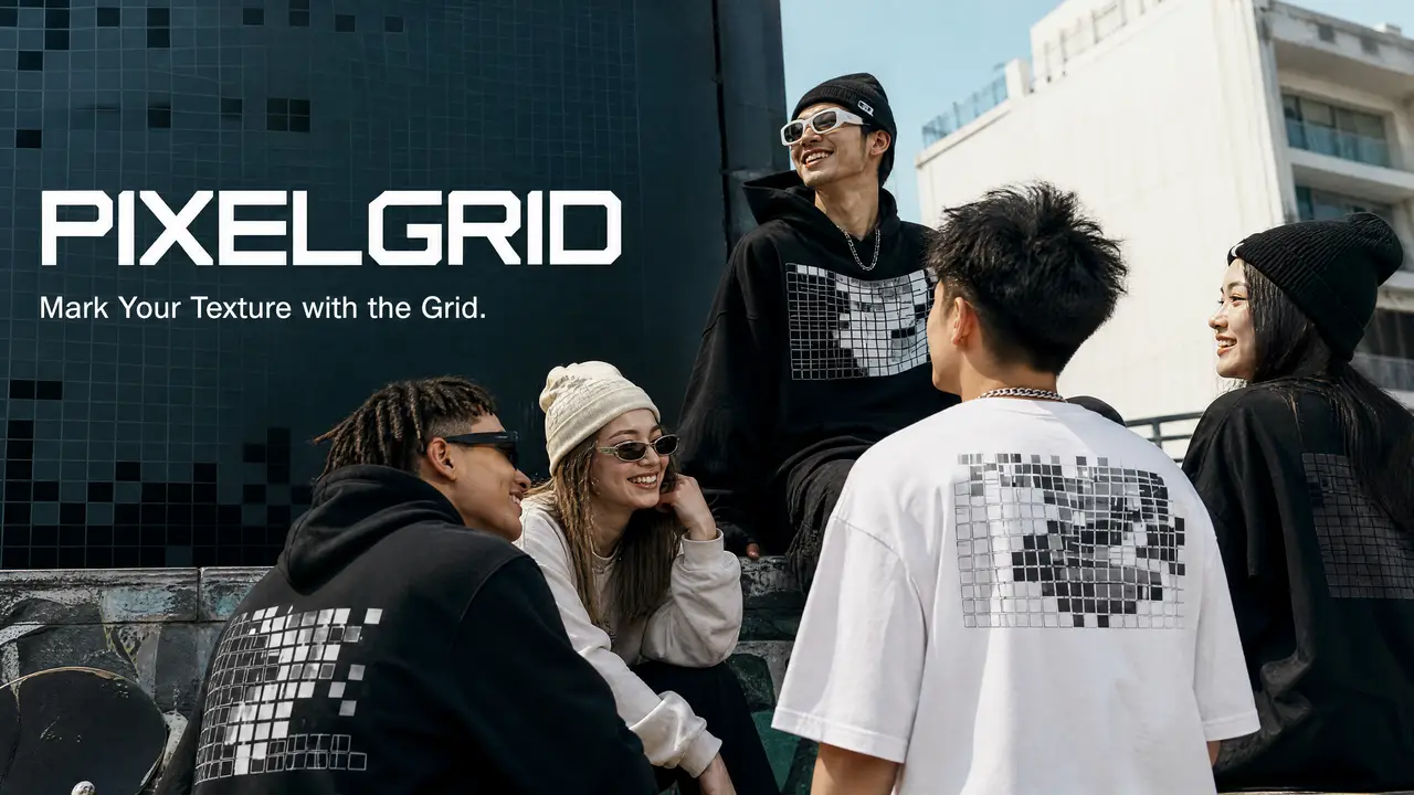 「PIXELGRID」-品牌手机壳广告｜图片节点 4