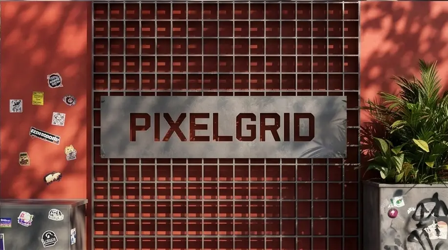 「PIXELGRID」-品牌手机壳广告|场景6