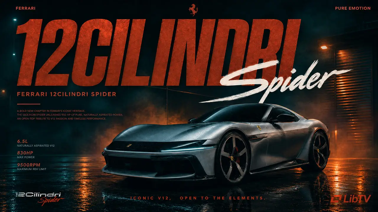 《Ferrari 12Cilindri Spider》宣传片