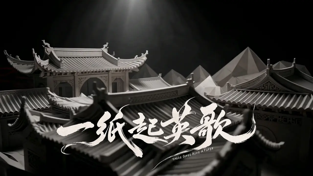 【一纸起英歌】|原创非遗剪纸画芯